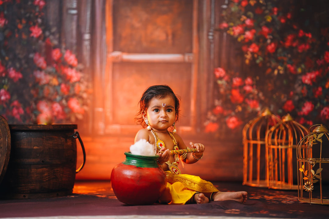 Flute 'n Feather Dance Company - Radha poses as Krishna | Facebook