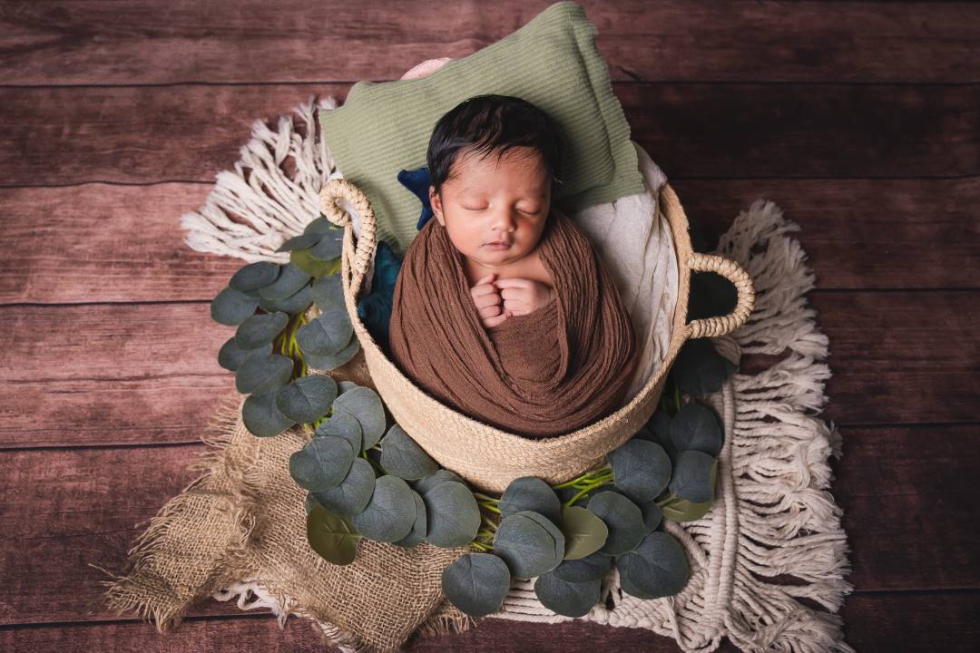 1 month baby photoshoot ideas