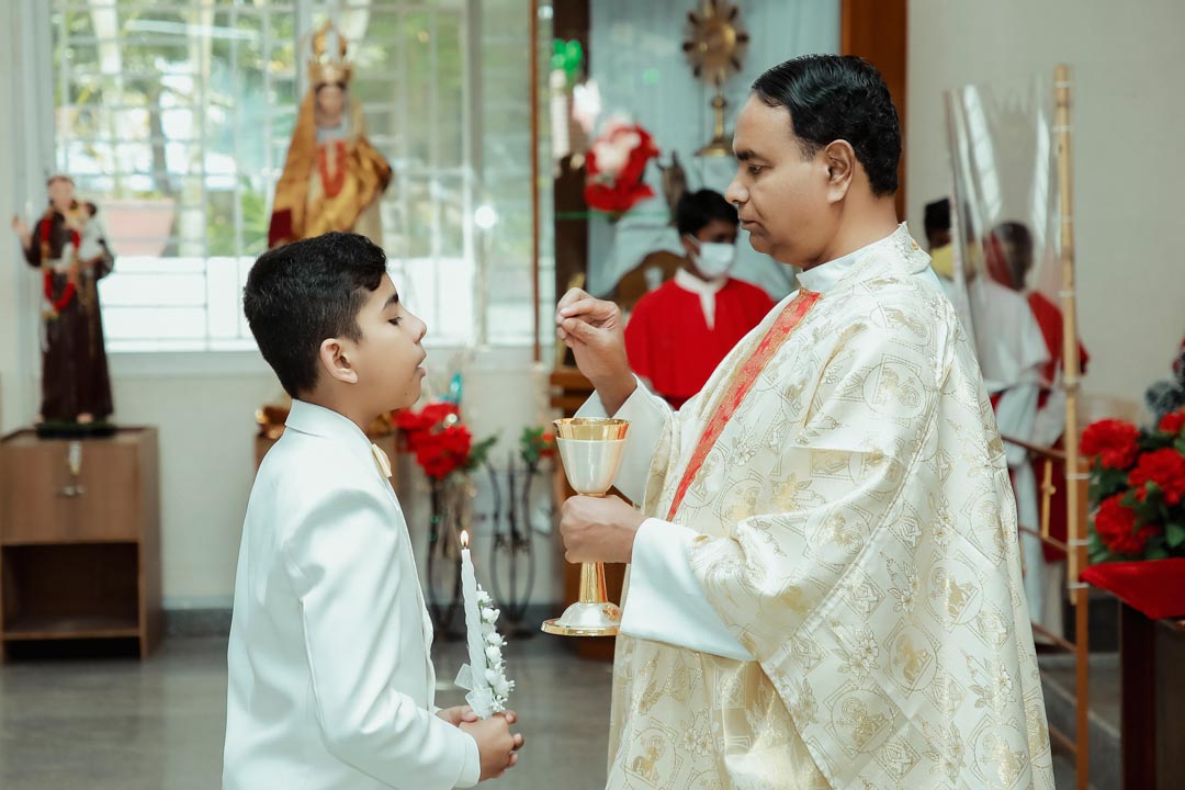 first holy communion photoshoot bangalore