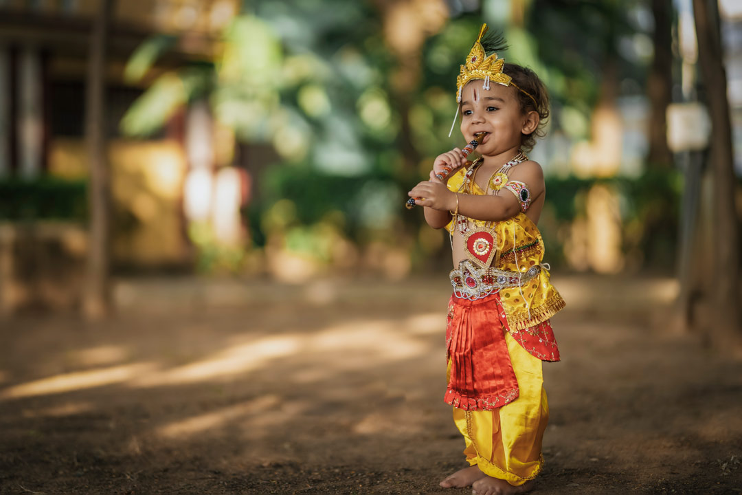Krishna Janmashtami Baby Photoshoot