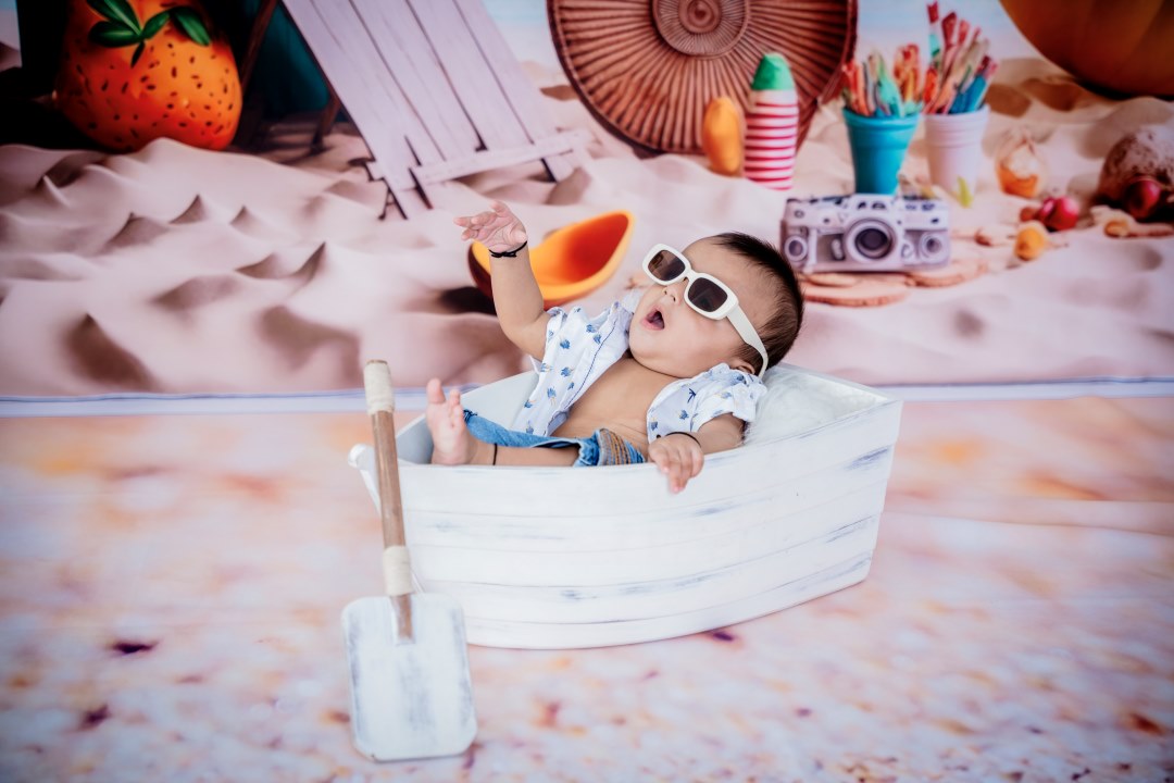 Beach theme Baby Photoshoot 