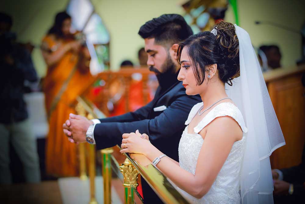 Christian Wedding Photographers Nagarabhavi, Bangalore